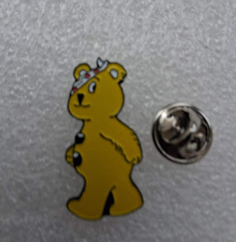 Pudsey bear walking - bear, tv
