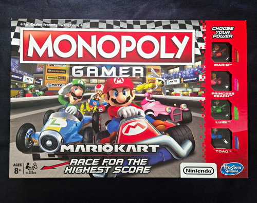 Hasbro monopoly gamer mario - monopoly,