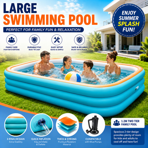 Large family inflatable - family,