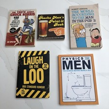 Bundle of 5 Comedy Based Easy Reading Books Various Authors Excellent Condition