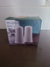 Belleek Living Erne Salt And Pepper Shakers