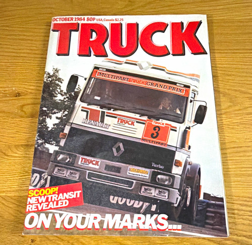 Truck magazine october 1984 - magazine,
