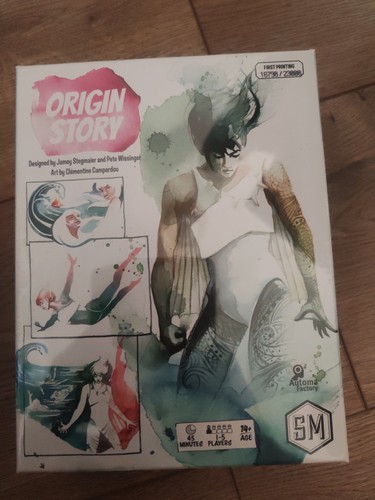 Origin story board - story,