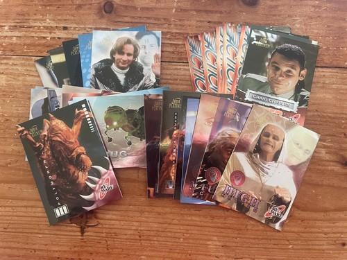 Red dwarf trading cards - red,