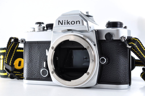 Nikon silver body - 35mm, slr