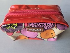 Boots Natural Collection PVC Toiletries Make Up Cosmetics Bag