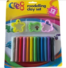12 Modelling Clay Set