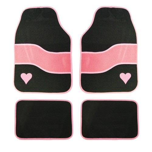 Set black pink - heart, car