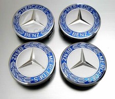 4x Light Blue Mercedes Benz