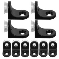  20 Pcs Shelf Brackets Small Glass Cabinet Holder for Installation Fixing