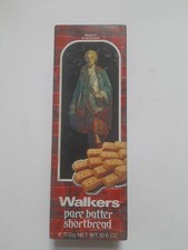 Vintage Walkers Pure Butter Shortbread Tin Tartan Scotland Prince Charles 