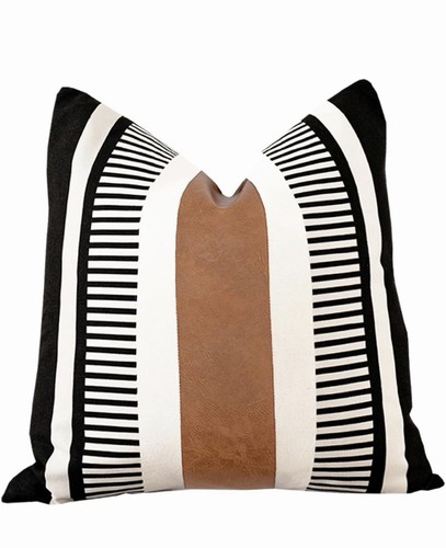 Farmhouse stripe euro pillow - euro,