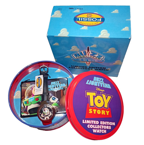 1996 fossil toy story buzz - fossil,