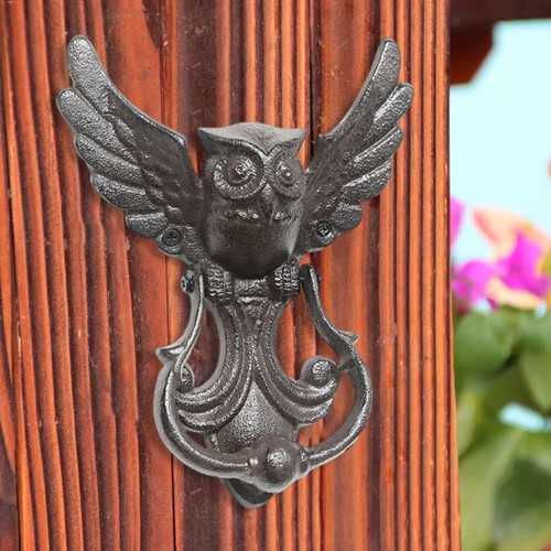 Owl door knocker home - owl, decor
