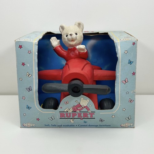 Vintage rupert bear aeroplane - vintage,