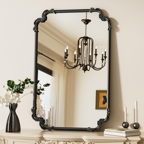 Tetote black rectangle mirror - rectangle,