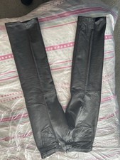 Leather Trousers 35 Waist