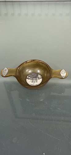 Antique silver horn - antique, &