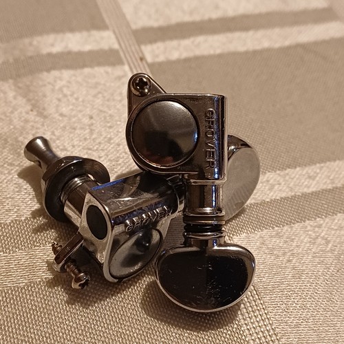 Grover chrome guitar tuners - chrome,