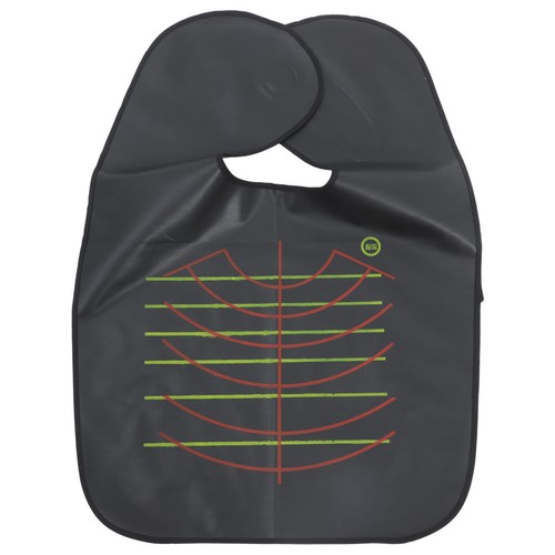 Salon hairdressing cape black - cape,