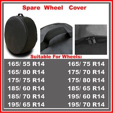 4 x R14 Spare Wheel Cover Tyre Tire Storage Bag Car Van Caravan Motorhome RW53