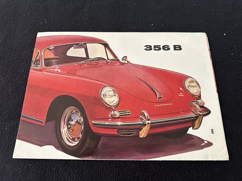 1960 porsche 356 brochure - porsche,