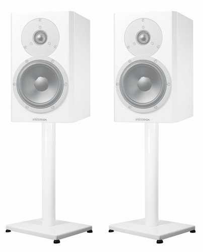 Pair steel white - steel, stands