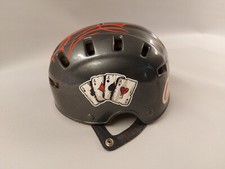 Vintage 70s Skateboard BMX Helmet custom painted