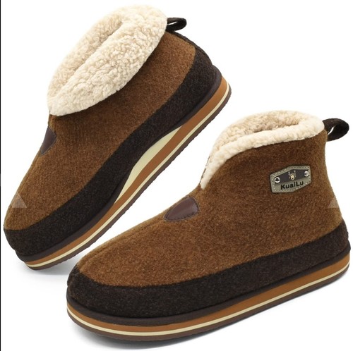 Men felt boot slippers - felt,