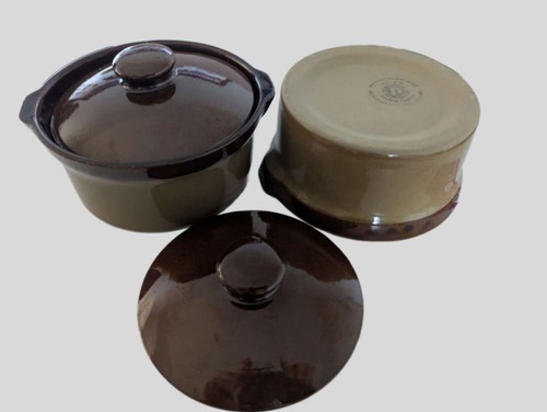 Vintage denby stoneware brown - vintage,