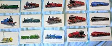 15 historic locomotive images LMS, S&D, Midland, L&Y, Highland Rley and others