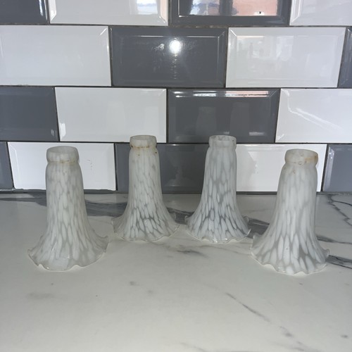 Vintage light lily tulip table - light,