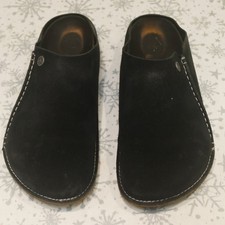 Pre-owned Birkenstock Zermatt Clog Premium Suede Slippers UK 9-9.5