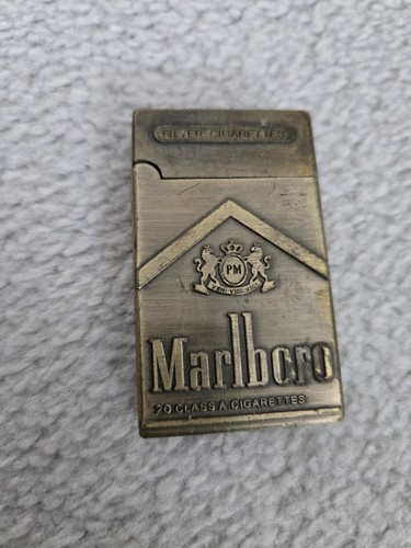 Vintage marlboro brass lighter - vintage,