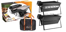 Rotisserie BBQ Kit Set Camping Portable Charcoal Barbecue Grill Outdoor Festival