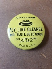 Vintage Cortland fly line cleaner