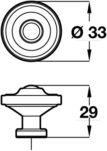 Ariel knob cup handle - ariel,