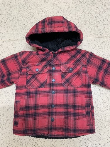 Next boys red fleece shearling - next,