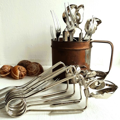 Piece escargot cutlery set - 16,