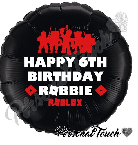 Roblox personalised birthday - personalised,
