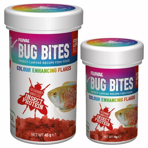 Fluval bug bites - flakes, colour