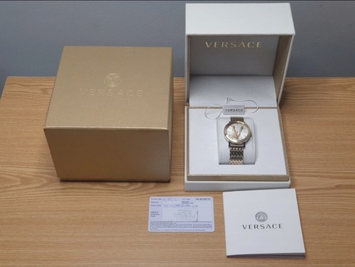Versace swiss watch sapphire - versace, watch,