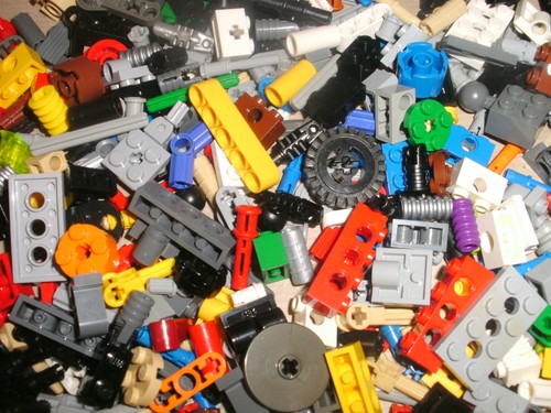 Lego technic small - small, pieces