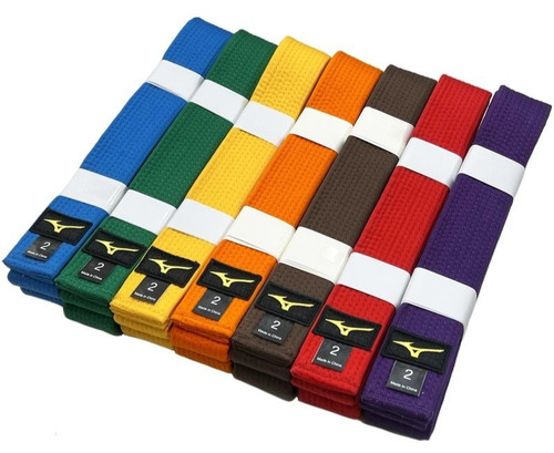Mizuno judo belt colored obi - mizuno,