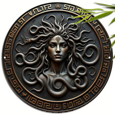 Medusa Wall Art Vintage Decor