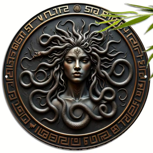 Medusa wall art vintage decor - medusa,