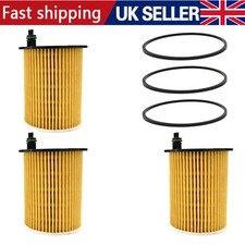 3X Oil Filter For Ford Focus