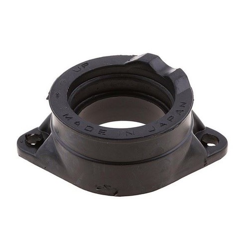 Black carb intake manifold - black,