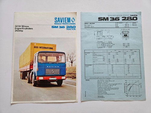 Renault saviem sm36 280 - renault, truck