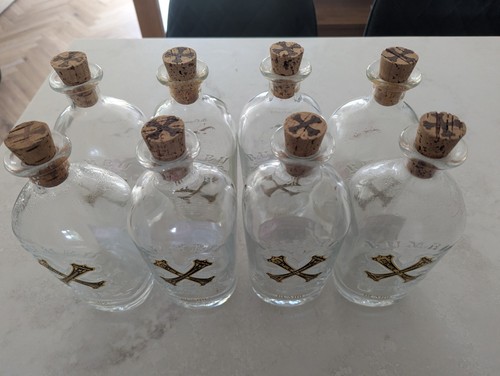 Empty bumbu rum bottle - empty,